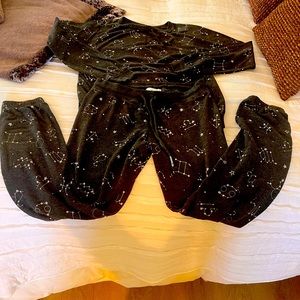 PJ Salvage pajama set astrological signs - gently loved! Size small